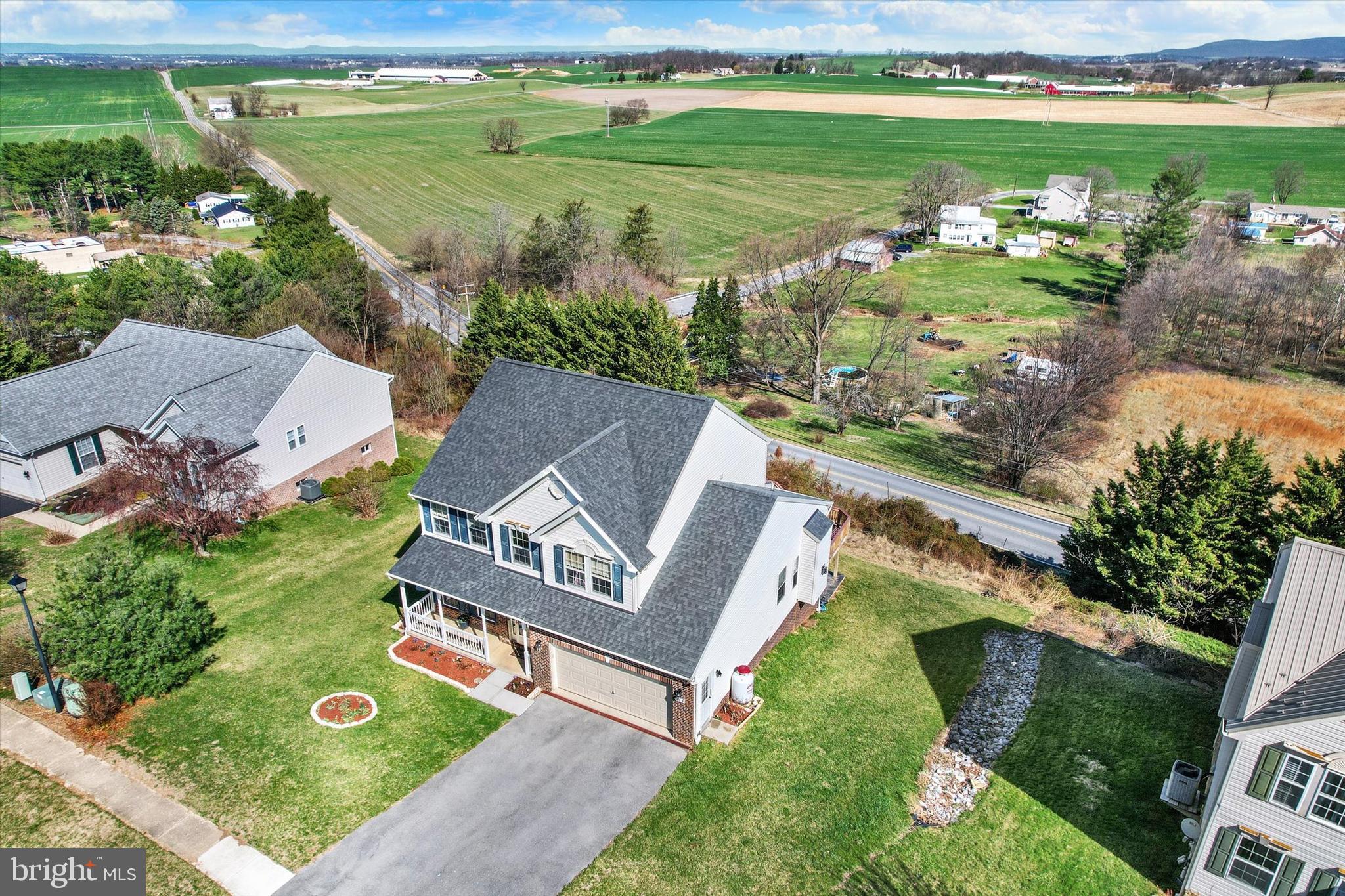 123 Colton Court Smithsburg, MD 21783 - Photo 51 of 60 an aerial view of a house having outdoor space