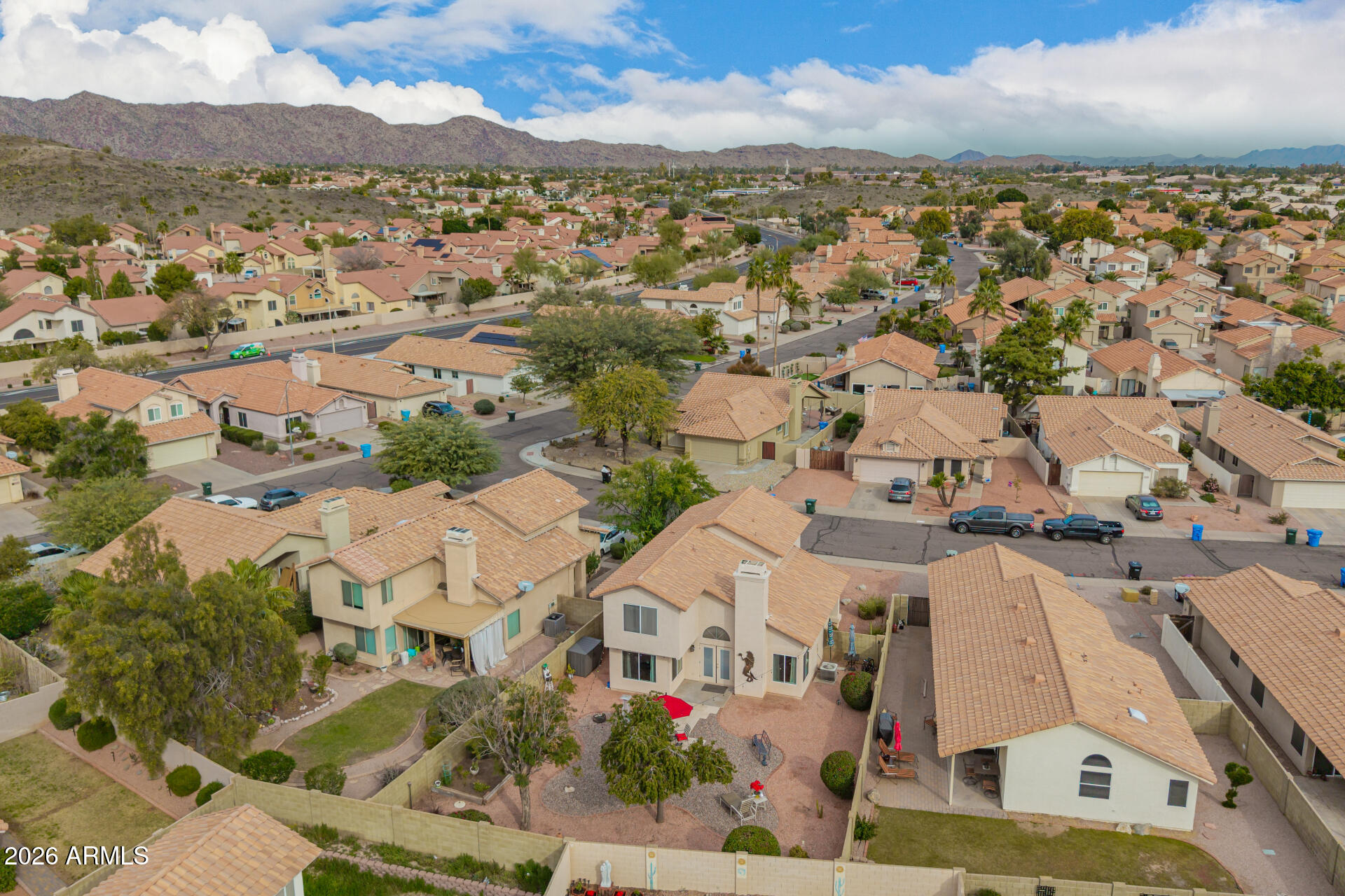 4313 East Desert Trumpet Road Phoenix, AZ 85044 - Photo 72 of 75 Aerial Drone Photos