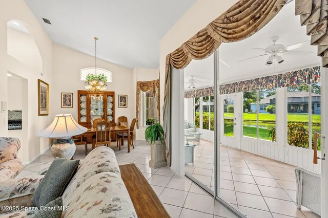a living room filled with furniture