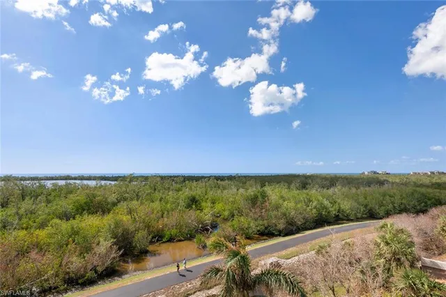 a view of a yard with an outdoor space