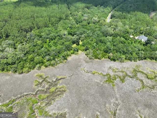 a view of a yard with an outdoor space