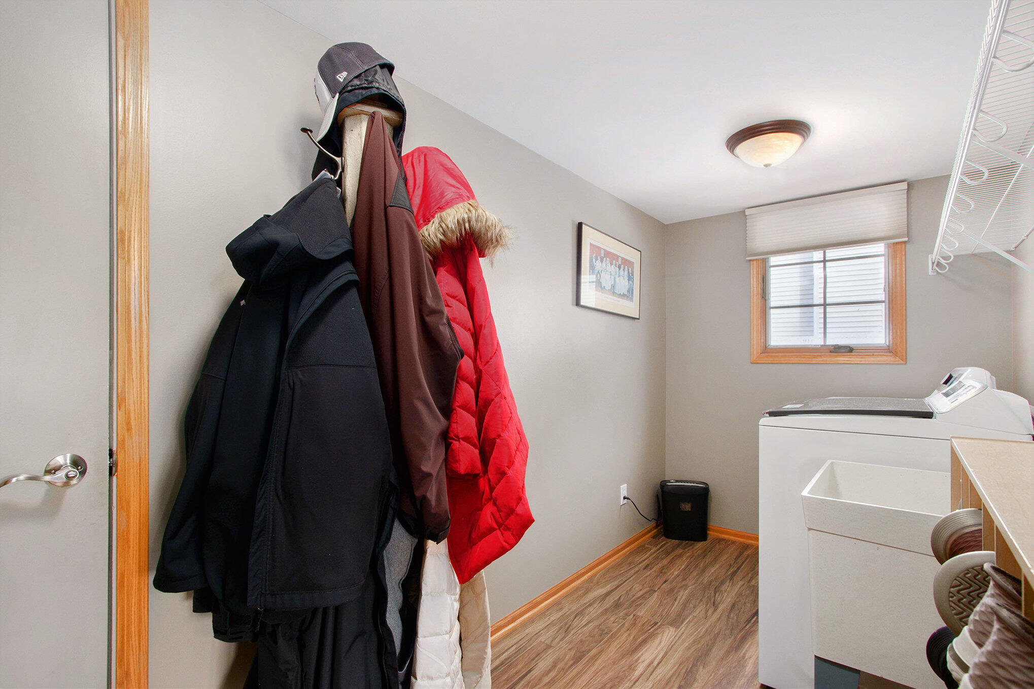 10399 Pike Street Crown Point, IN 46307 - Photo 20 of 25 a view of walk in closet with clothes and shoes