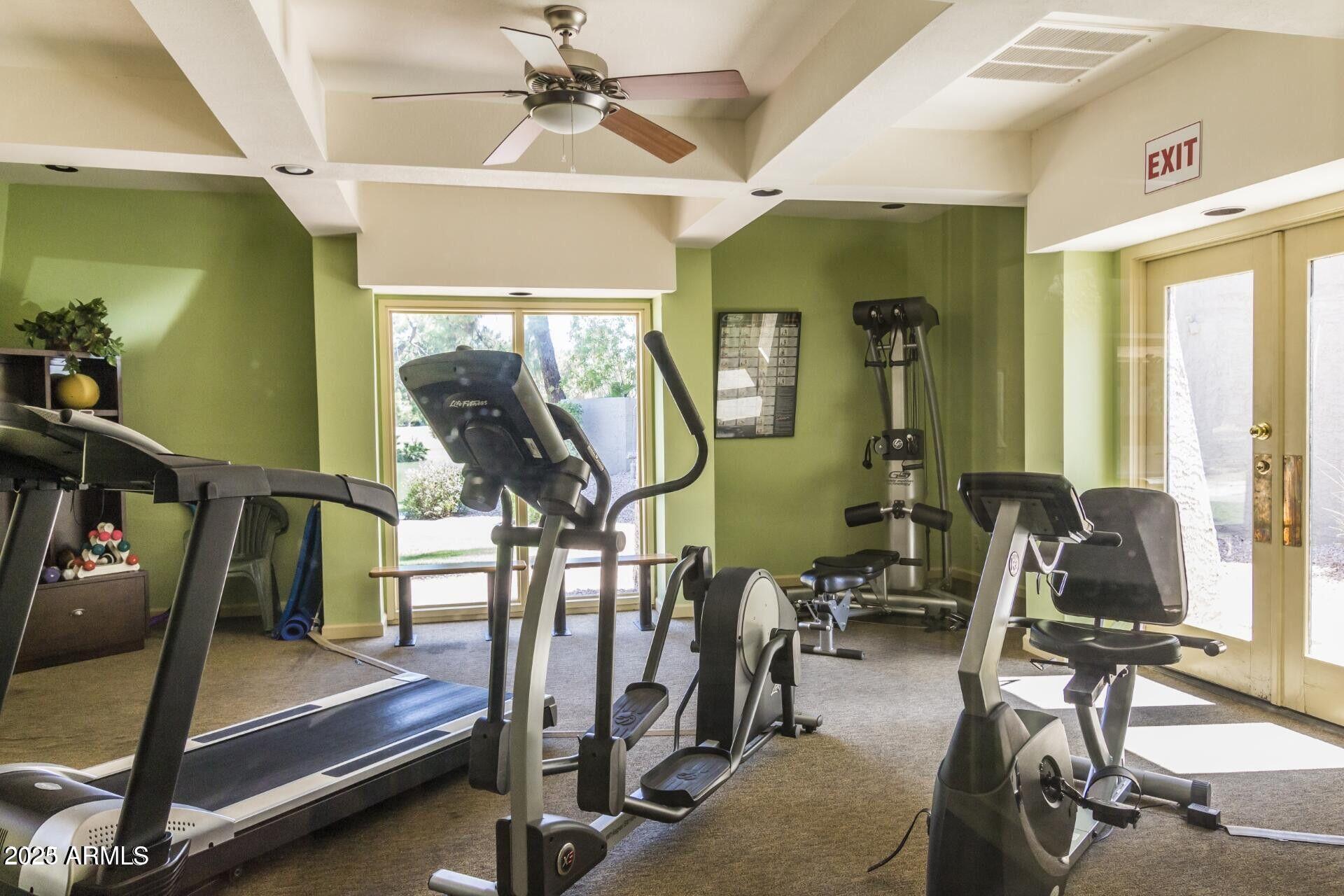 5122 North 31st Way, Unit 238 Phoenix, AZ 85016 - Photo 20 of 21 a view of a room with gym equipment