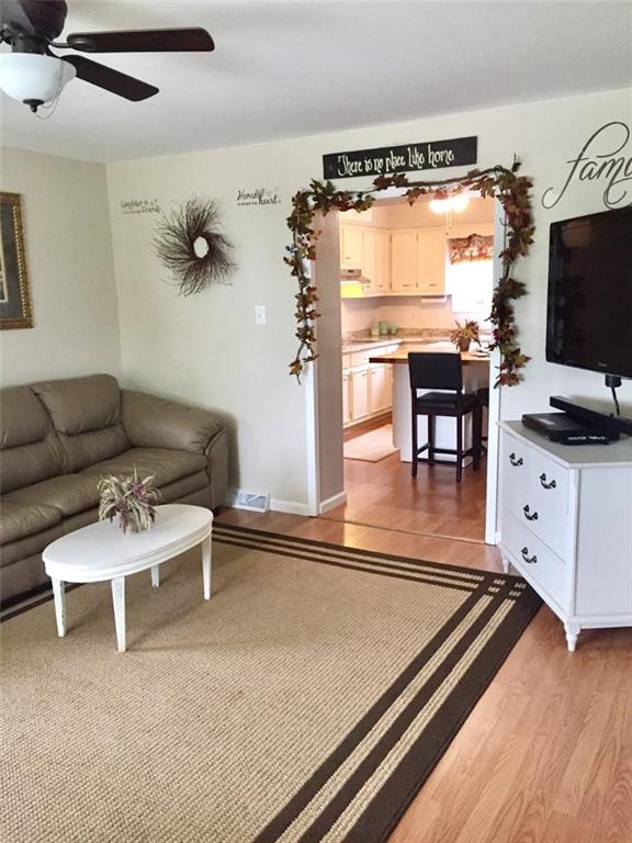 321 Rocktown Road Tarrs, PA 15688 - Photo 19 of 25 LIVING ROOM WITH NEW FLOORS!