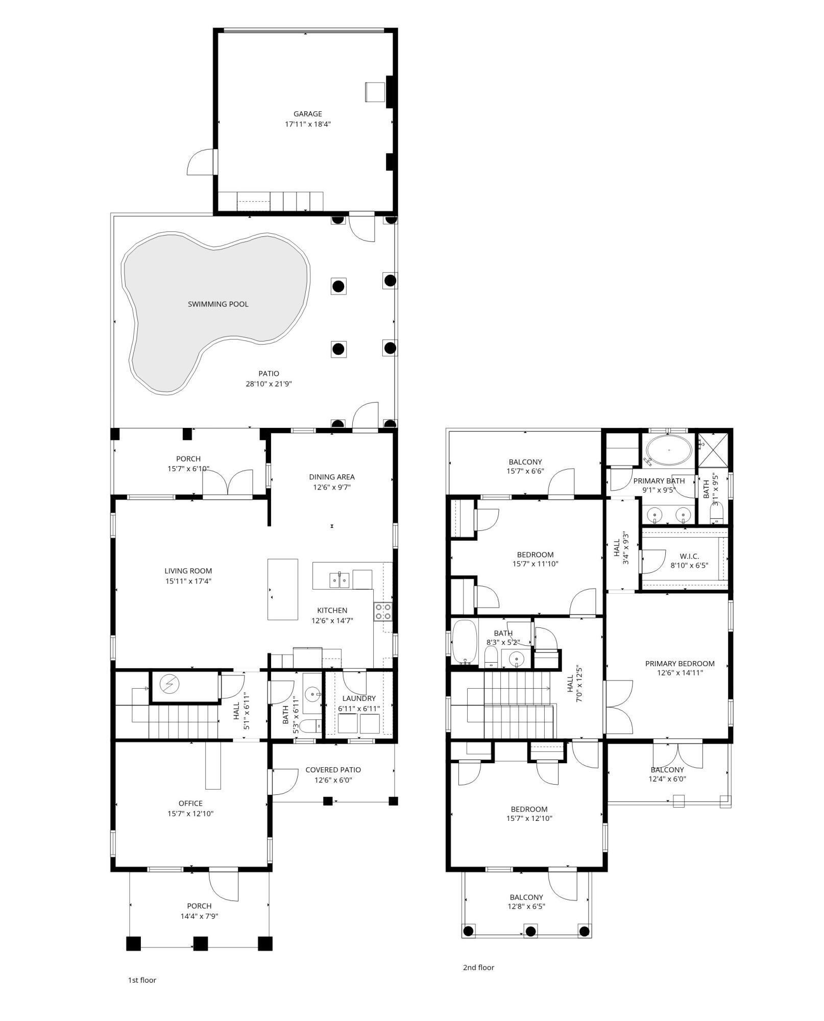 108 Spikerush Road Jupiter, FL 33458 - Photo 36 of 37 1st and 2nd floor with dim