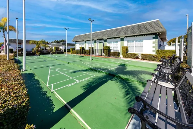 a view of a basketball court