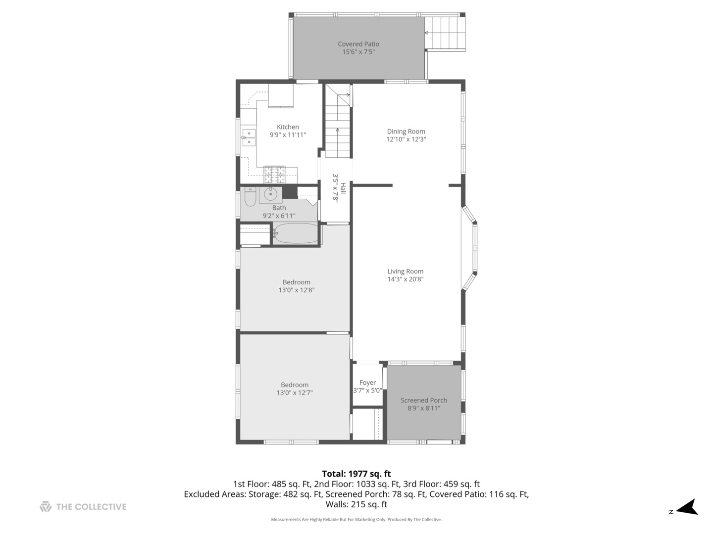 175 Berteau Avenue Elmhurst, IL 60126 - Photo 25 of 28 a picture of a floor plan