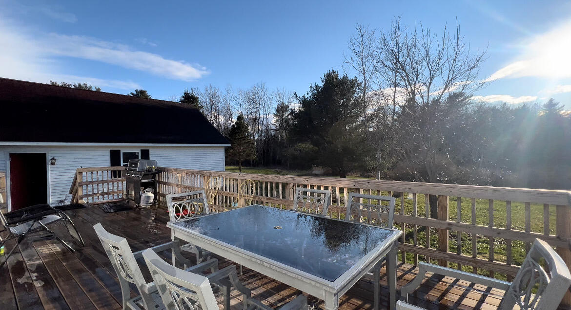 355 Brewer Lake Road Orrington, ME 04474 - Photo 30 of 43 12x30 Back Deck