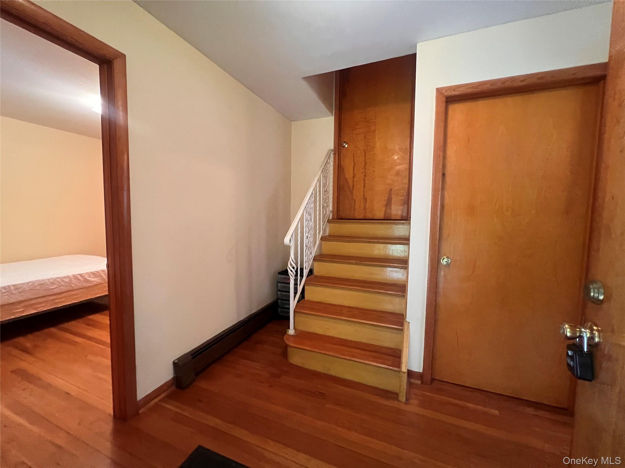 4 Beach Road, Unit G Glen Spey, NY 12737 - Photo 13 of 16 a view of entryway with wooden floor
