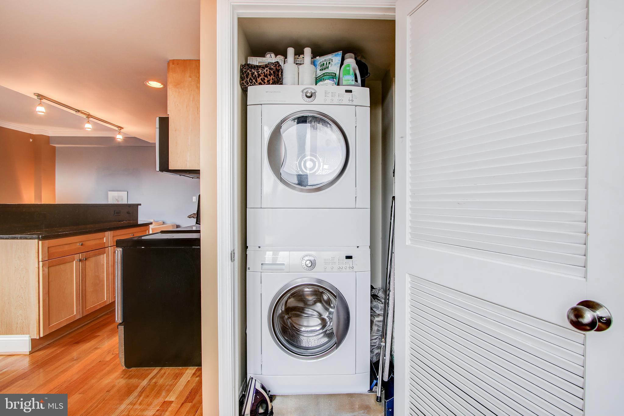 1701 16th Street Northwest, Unit 450 Washington, DC 20009 - Photo 26 of 33 Laundry in unit