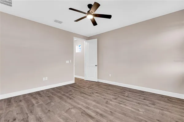 wooden floor in an empty room