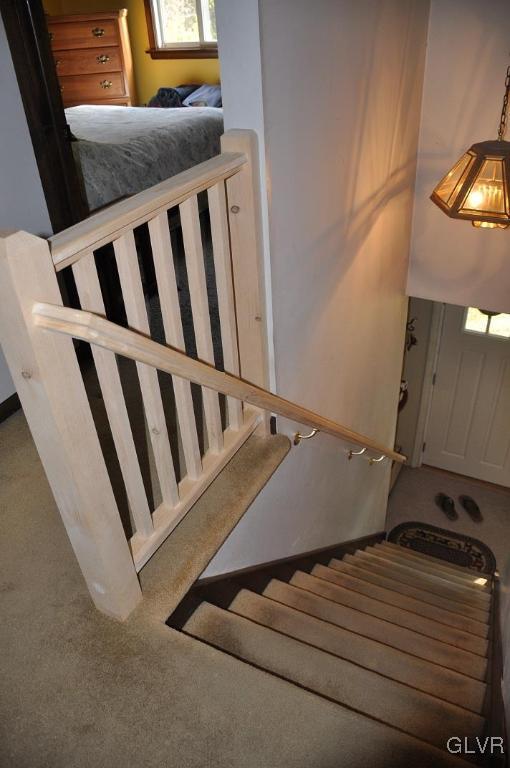 219 Bossardsville Road Sciota, PA 18354 - Photo 27 of 33 New stair rail and handrail