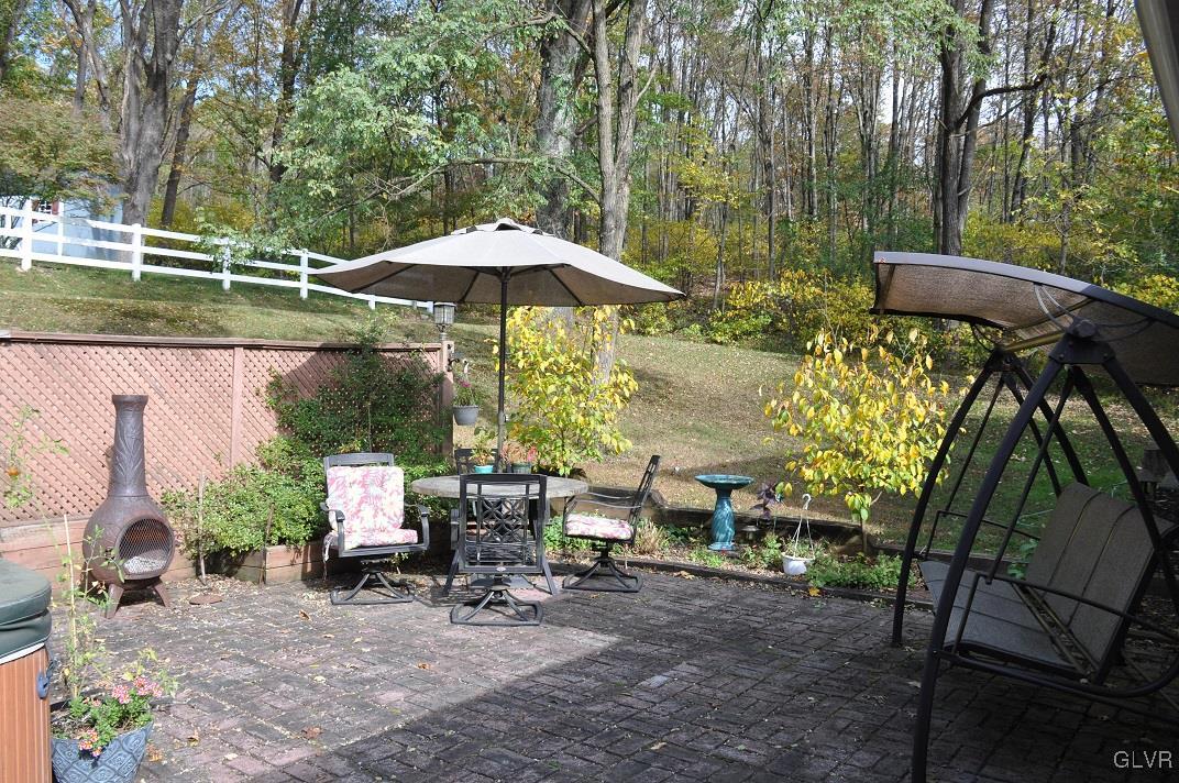 219 Bossardsville Road Sciota, PA 18354 - Photo 30 of 33 Patio in rear of house