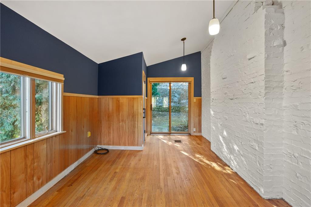 306 Washington Road Pittsburgh, PA 15221 - Photo 11 of 40 Beautiful den with sliding door to the backyard.