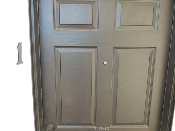 a view of a hallway with closet