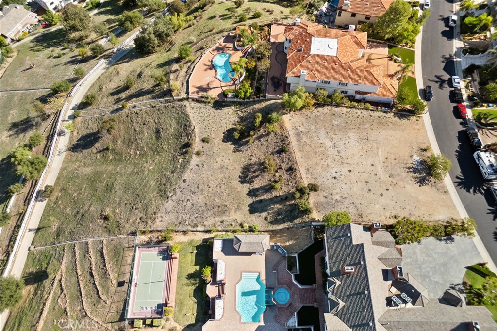 22451 South Summit Ridge Circle Chatsworth, CA 91311 - Photo 15 of 19 an aerial view of houses with outdoor space
