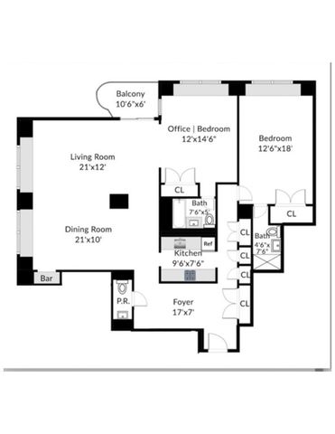 a view of a balcony with lake view