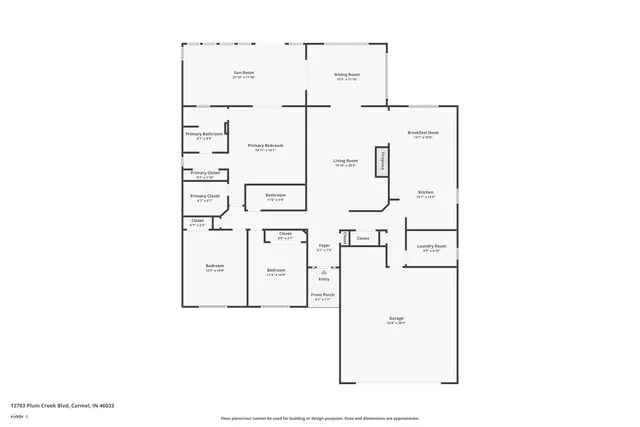 $519,900 | 12703 Plum Creek Boulevard, Carmel, IN 46033