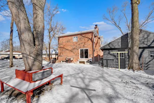 a view of a chairs setting on the deck