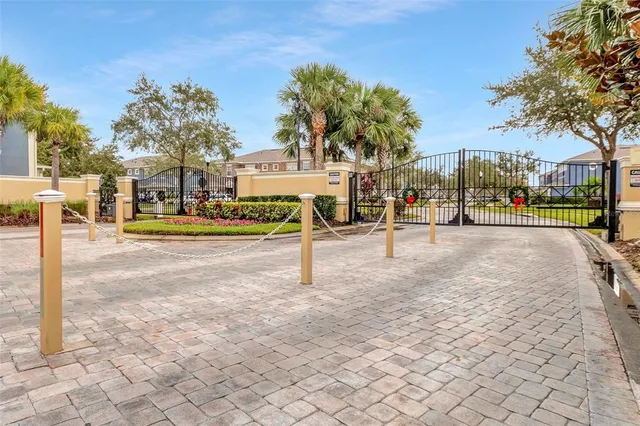a view of a street with houses