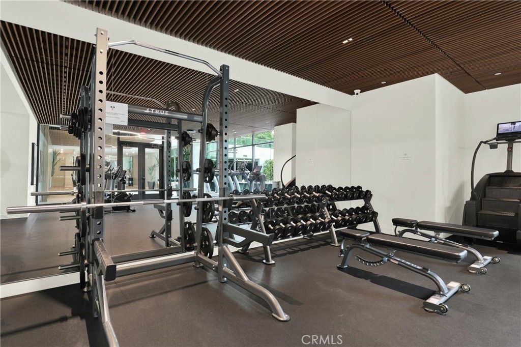 3715 Rivington Irvine, CA 92612 - Photo 52 of 65 a room with gym equipment