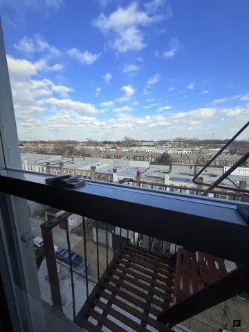 a view of city with balcony