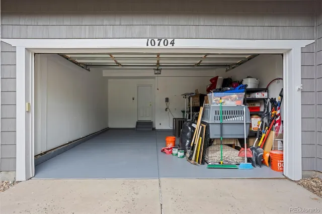 a view of storage and utility room