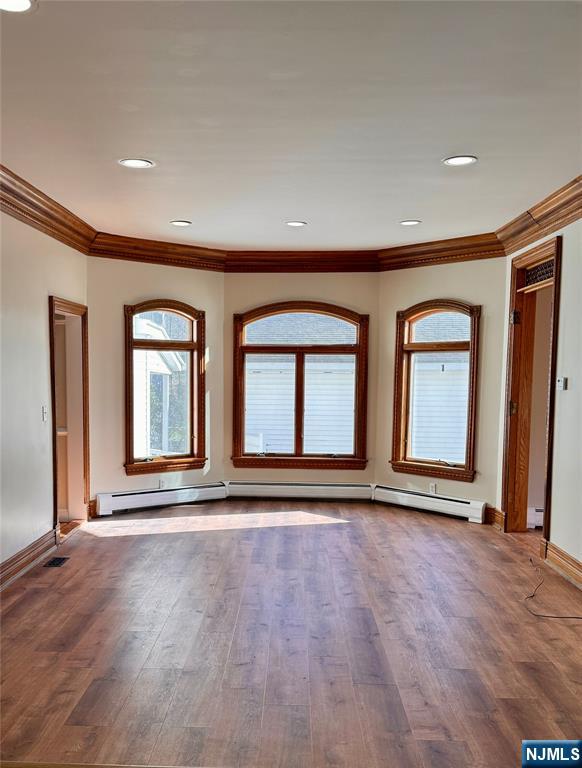 232 Franklin Turnpike Allendale, NJ 07401 - Photo 3 of 30 a view of an empty room with wooden floor and windows