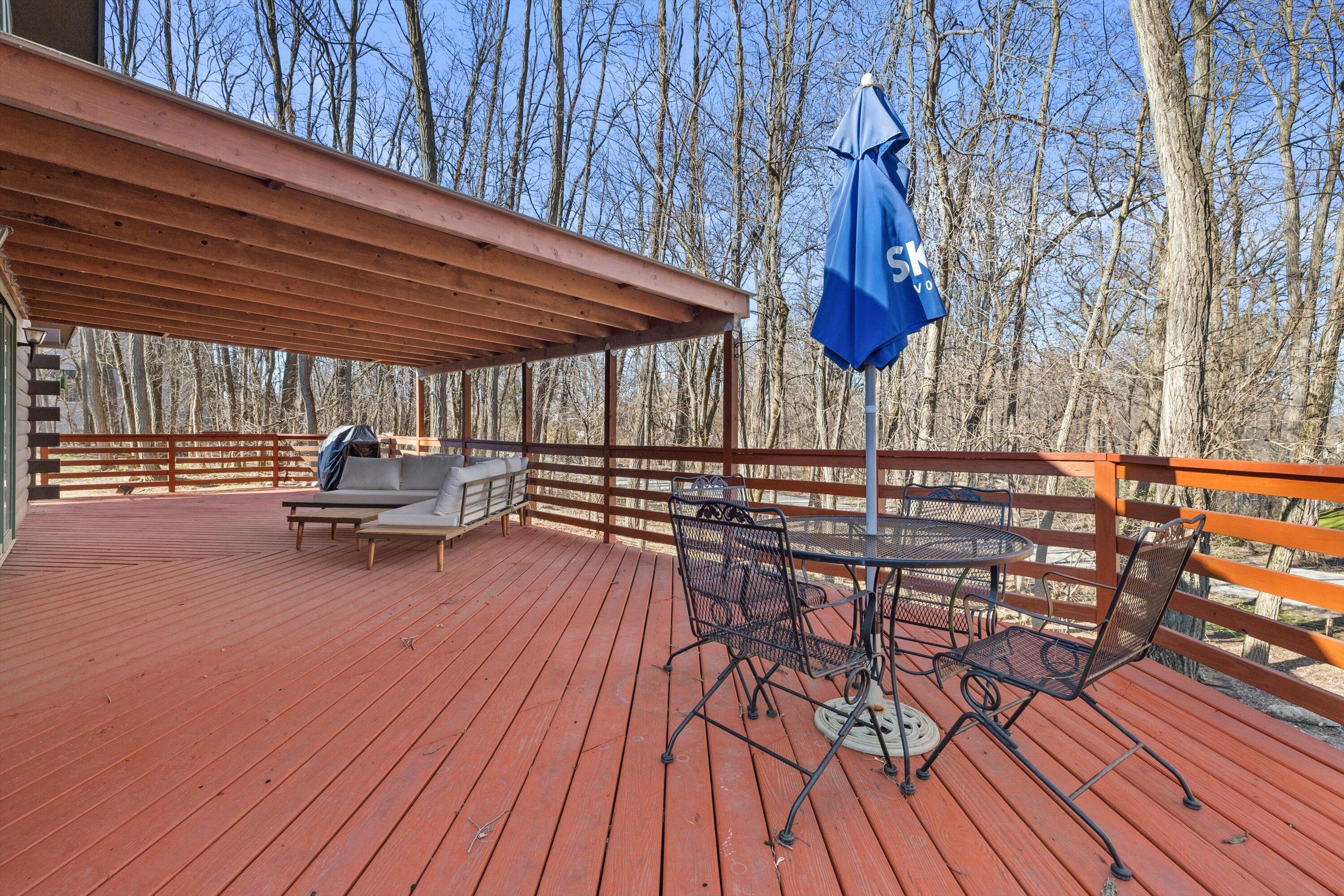 9225 400th Avenue Randall, WI 53128 - Photo 47 of 59 Expansive Deck