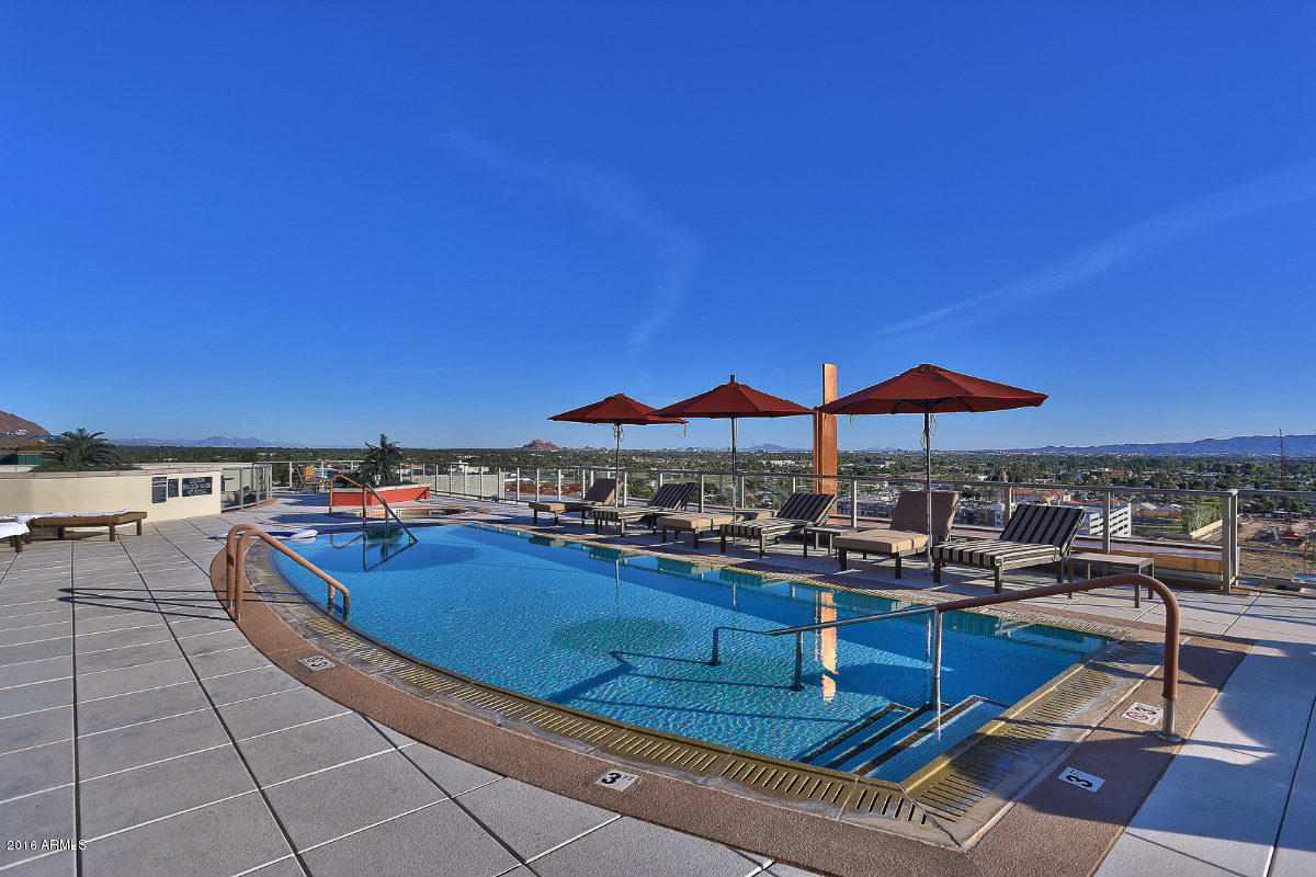 2211 East Camelback Road, Unit 803 Phoenix, AZ 85016 - Photo 44 of 54 Roof_Top_Pool_