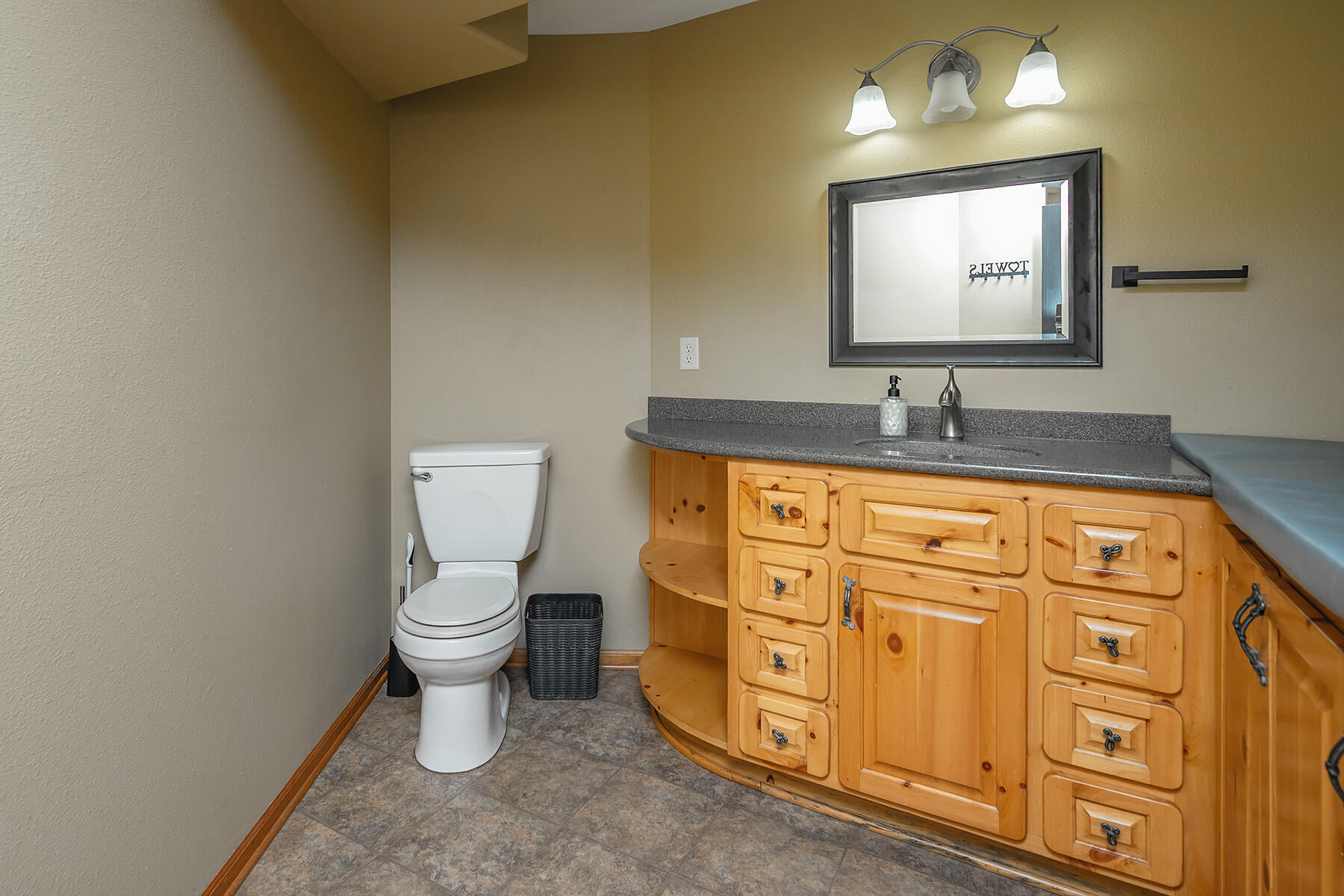 W303S10481 Sandy Beach Road Mukwonago, WI 53149 - Photo 51 of 74 Lower Level Bathroom