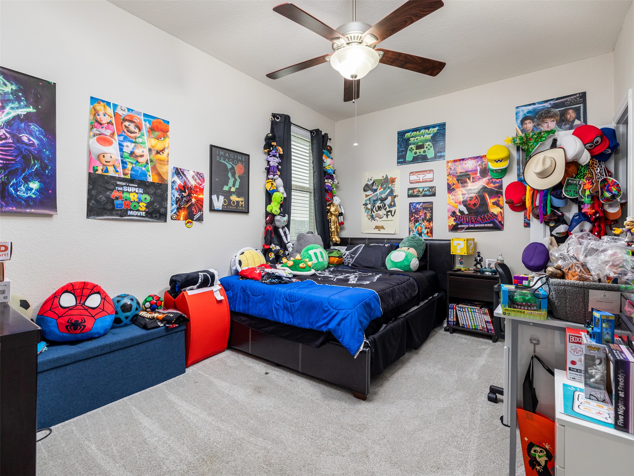 717 Blue Agave Lane Georgetown, TX 78626 - Photo 19 of 28 a bedroom with a bed and a window