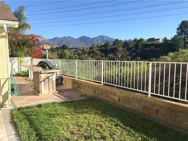 a view of a balcony with lake view