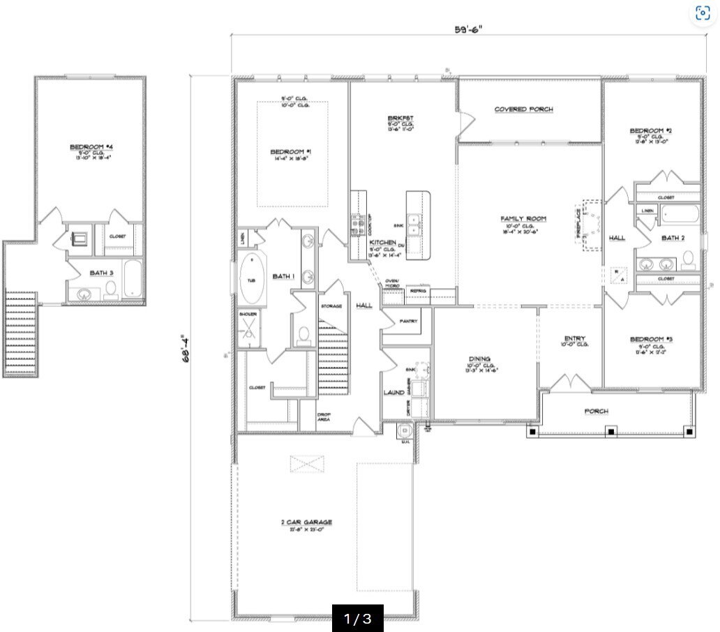 23523 Travis Stock Street Foley, AL 36535 - Photo 42 of 45 Floor Plan
