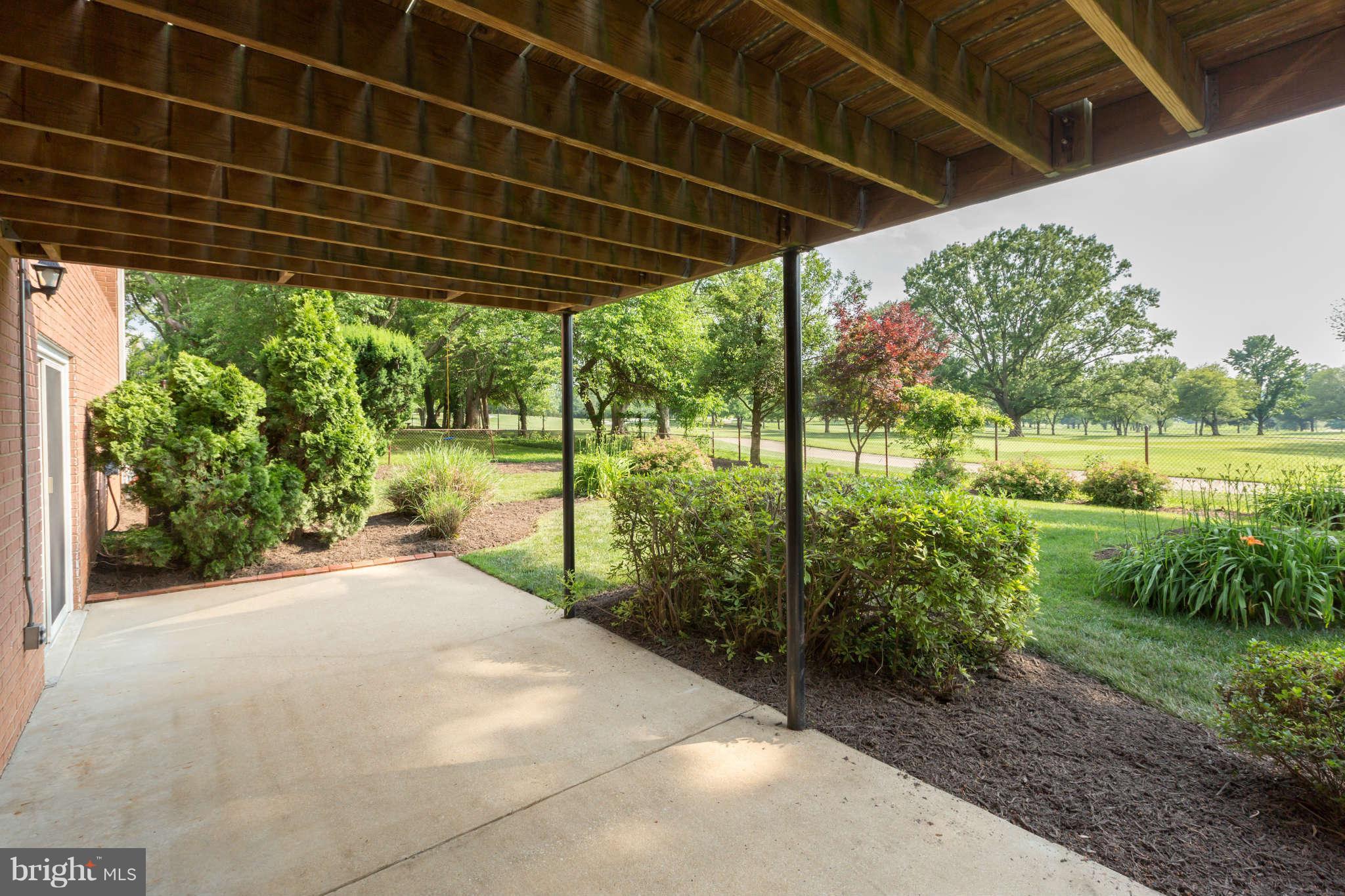 310 Old Courthouse Road Northeast Vienna, VA 22180 - Photo 22 of 25 Covered rear patio