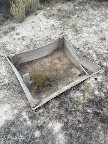 a view of a yard with an outdoor space