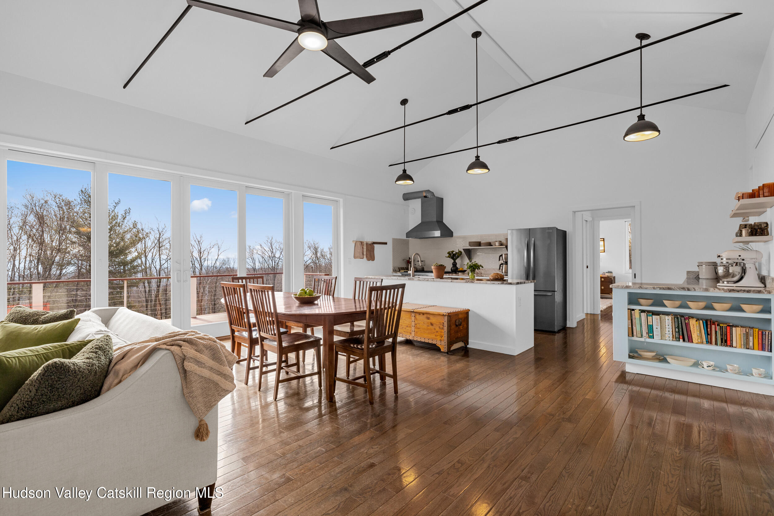 184 Haver Road Olivebridge, NY 12461 - Photo 12 of 31 a living room with furniture and a wooden floor