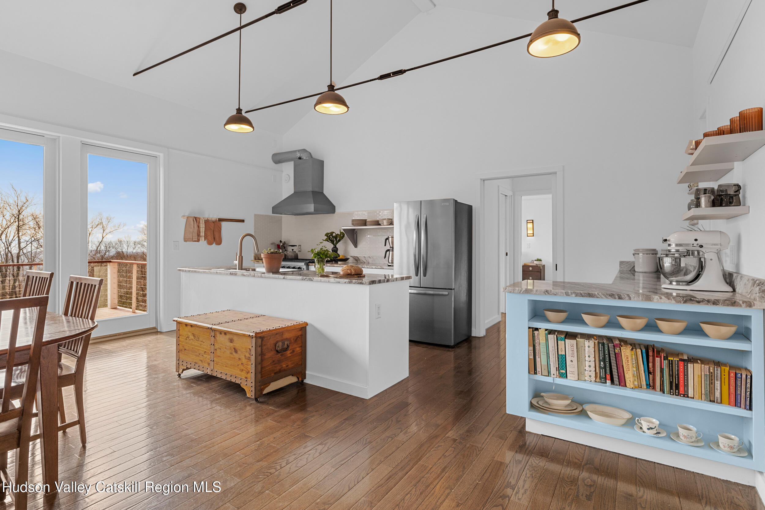 184 Haver Road Olivebridge, NY 12461 - Photo 16 of 31 a living room with furniture and a book shelf