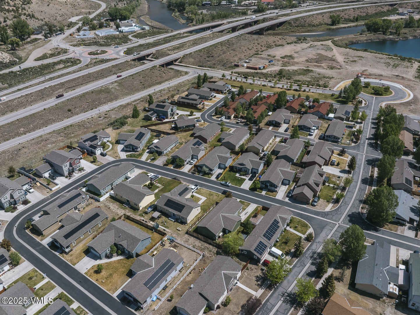 66 Bluegill Loop Gypsum, CO 81637 - Photo 36 of 37 an aerial view of a city