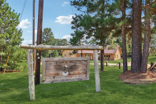 a view of outdoor space with garden