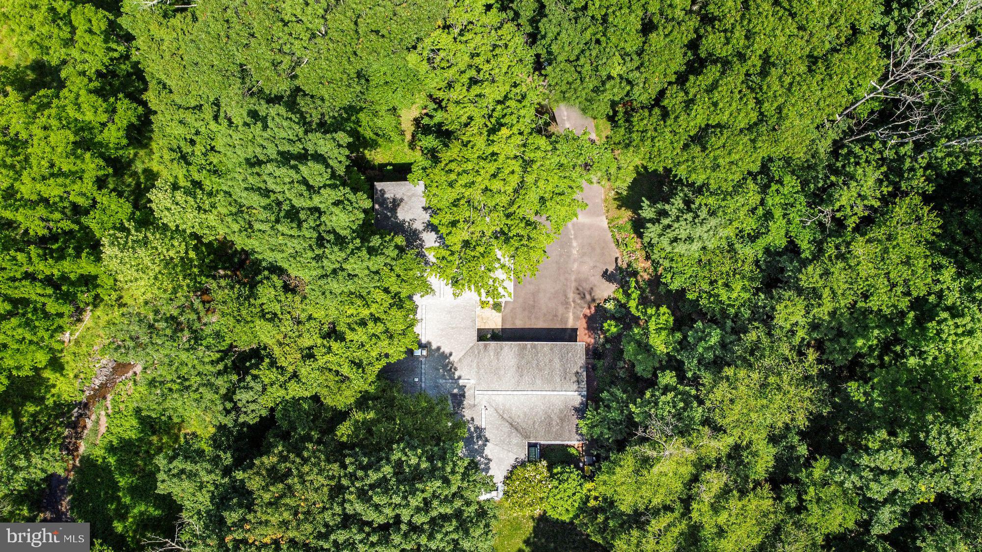 949 Highland Road Newtown, PA 18940 - Photo 24 of 50 Aerial view w/creek