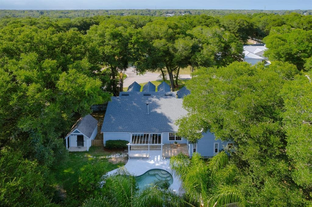 205 Shirley's Way St. Augustine, FL 32086 - Photo 50 of 56 an aerial view of house with yard