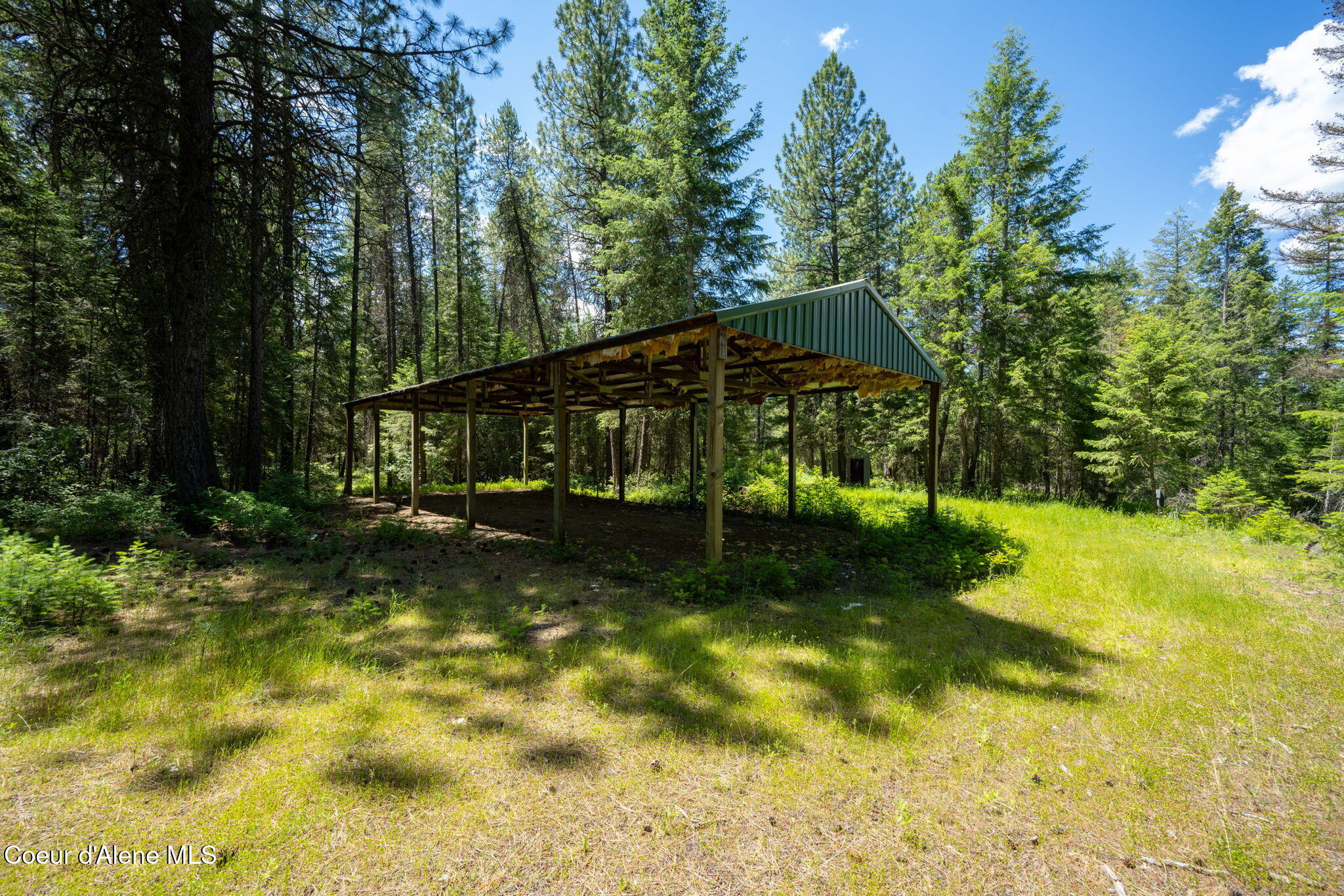 965 Trails End Road Athol, ID 83801 - Photo 7 of 26 24x60 Metal Roof Carport