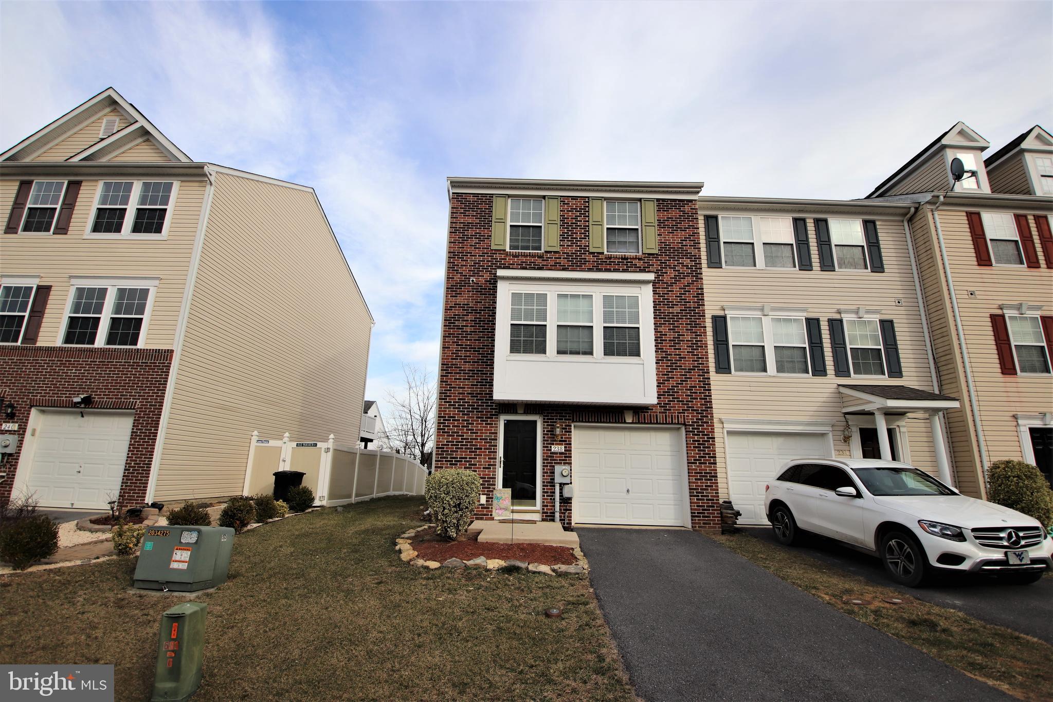 238 Rumbling Rock Road Hedgesville, WV 25427 - Photo 1 of 27 Brick front, end unit