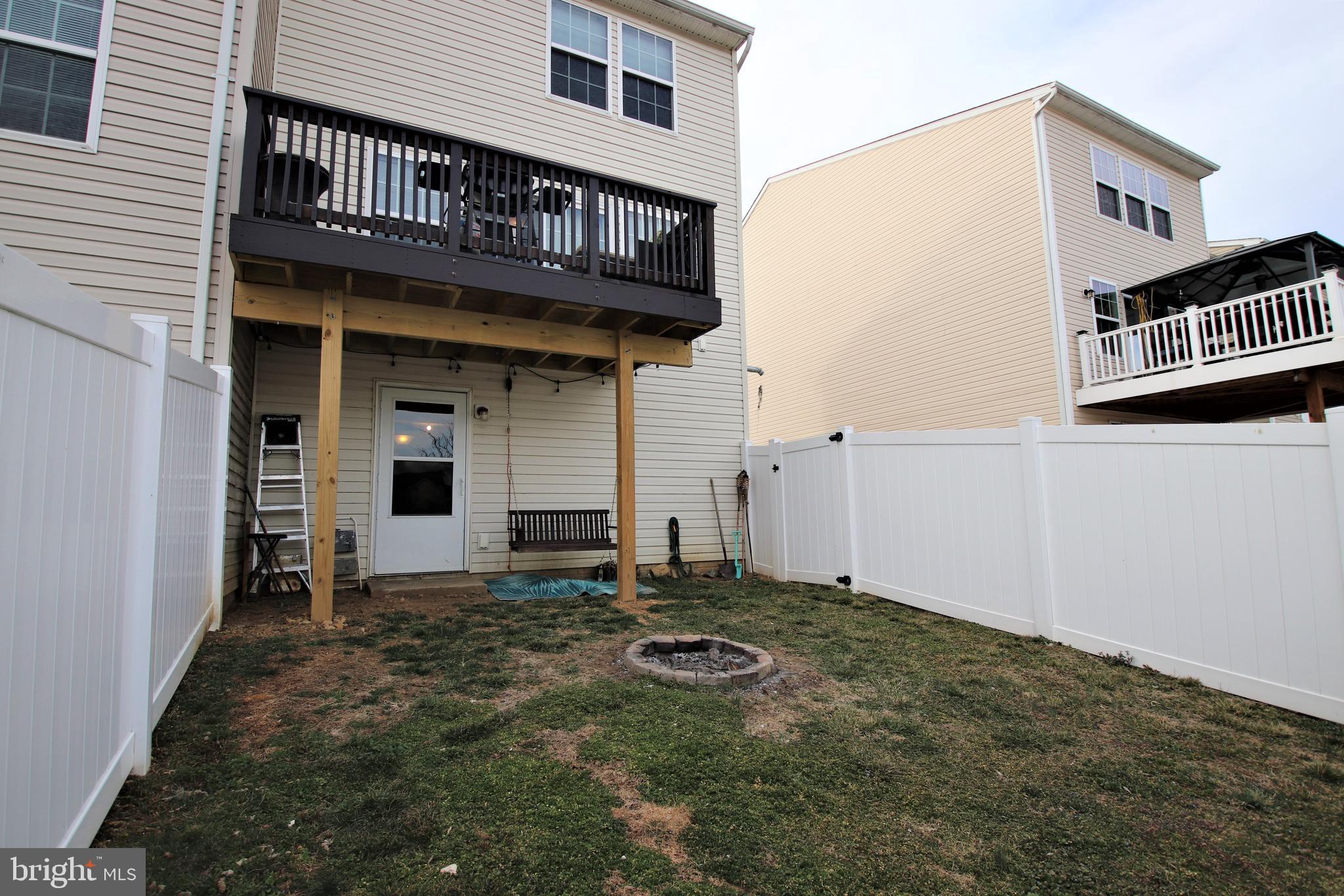 238 Rumbling Rock Road Hedgesville, WV 25427 - Photo 26 of 27 Fenced yard, new deck