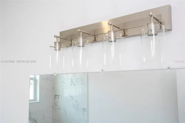 a view of a rack on the wall