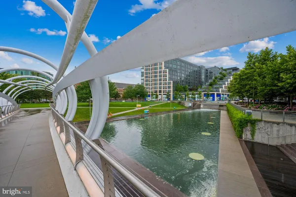 a view of boats in a river
