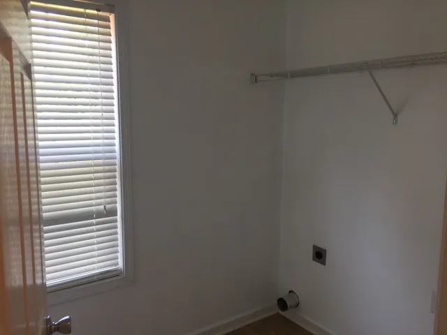 a small space with a window