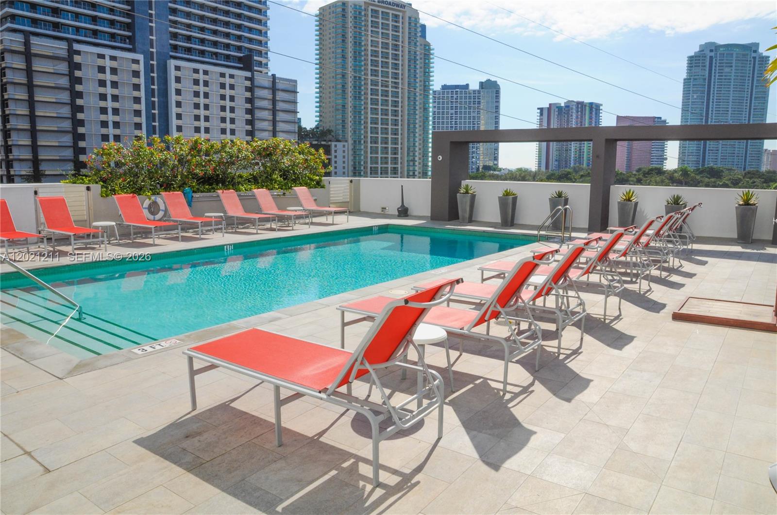 110 Southwest 12th Street, Unit 708 Miami, FL 33130 - Photo 7 of 10 a view of yard with patio