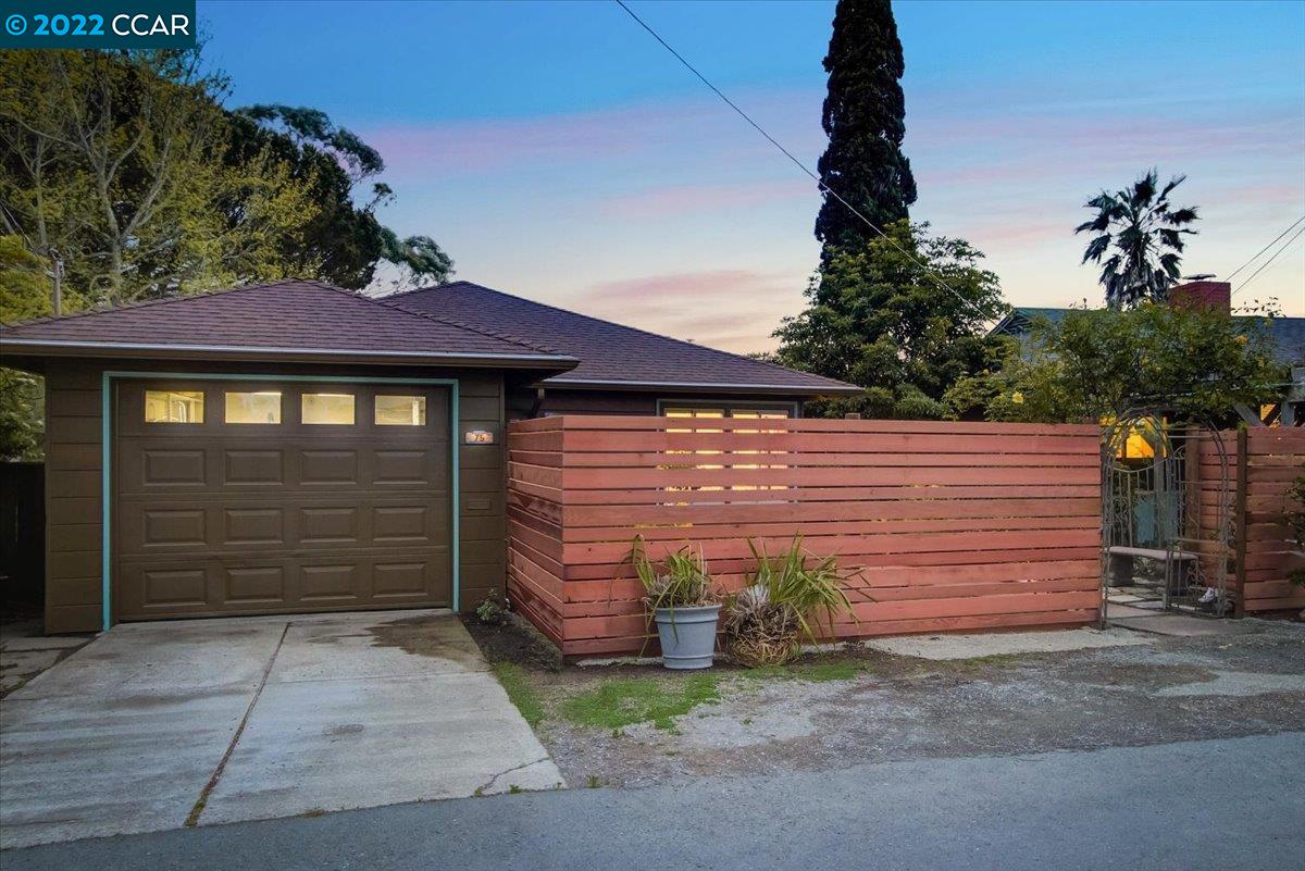 75 Northgate Avenue Berkeley, CA 94708 - Photo 1 of 1 a front view of a house with a garden